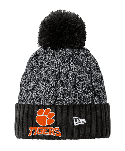 New Era Embroidered Paw Logo Lined Beanie