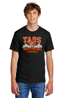ADULT Taos Youth Football Logo adult Tee