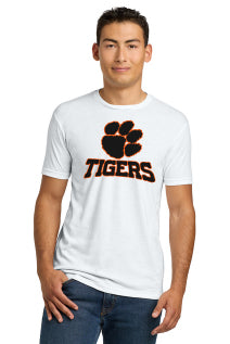 ADULT Taos Youth Football Paw Print Tee w/ Roster Option